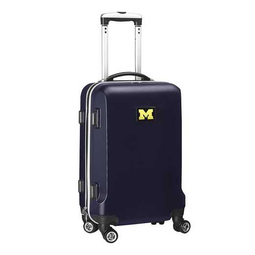 CLMCL204-NAVY: NCAA Michigan Wolverines   21IN Hardcase Spinner -NVY
